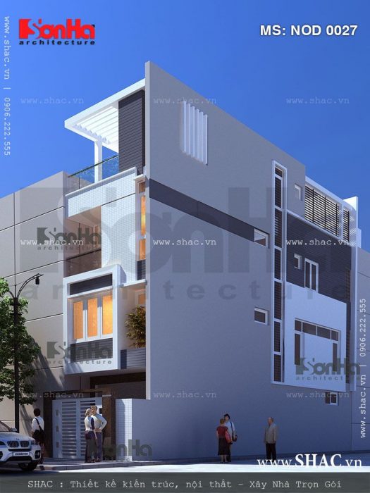 Nhà phố mặt tiền 5m