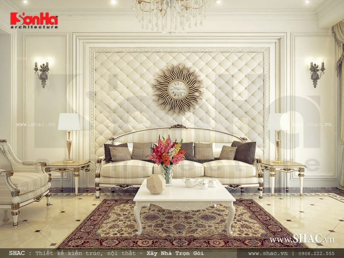 Phòng khách cổ điển