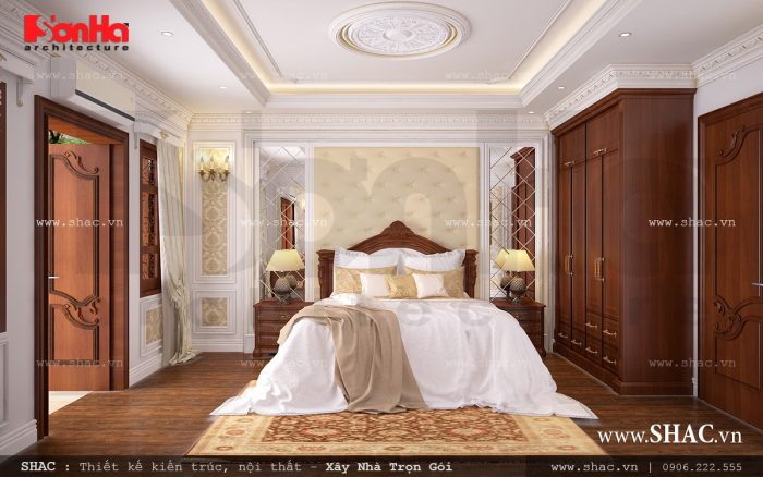 Phòng ngủ phong cách Pháp