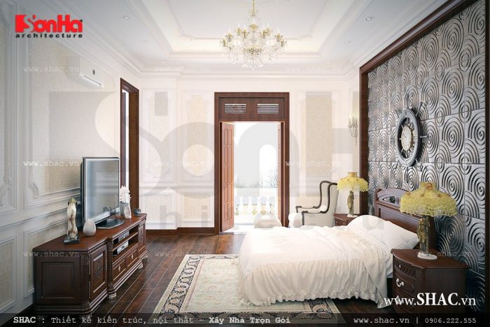 Phòng ngủ phong cách Pháp