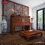 Thiết kế nội thất phòng thờ