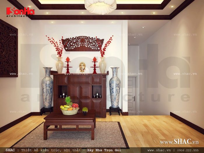 Thiết kế phòng thờ