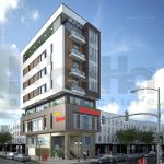 Phối cảnh Khách sạn 8 tầng hiện đại