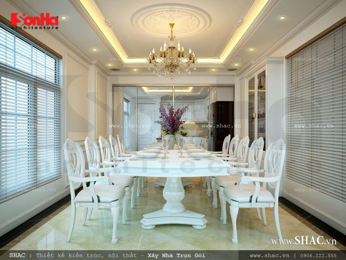 Thiết kế phòng ăn
