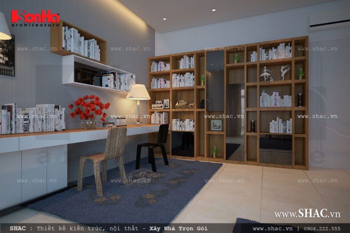 Thiết kế phòng đọc sách