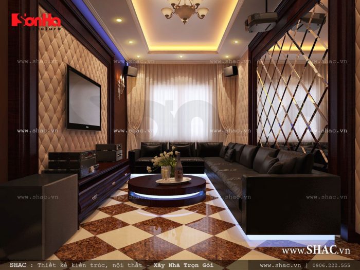 thiết kế phòng karaoke