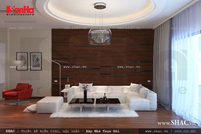 Phòng khách đơn giản