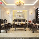 Thiết kế phòng khách sang trọng