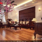 Phòng khách cổ điển sang trọng