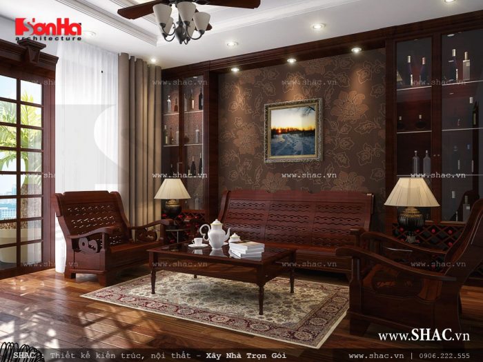 Nội thất gỗ cho phòng khách