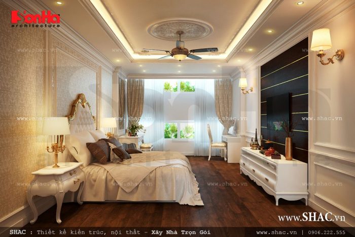 Phòng ngủ kiểu Pháp