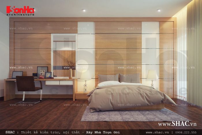 Phòng ngủ bố mẹ hiện đại