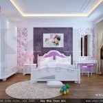 Thiết kế phòng ngủ con gái đẹp