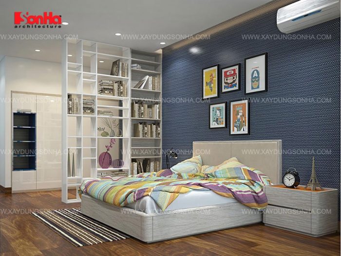 Thiết kế phòng ngủ cho con trai
