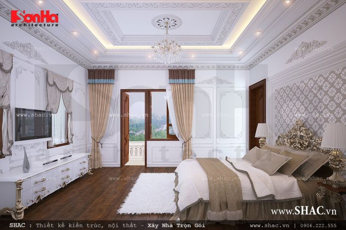 Phòng ngủ kiểu Pháp