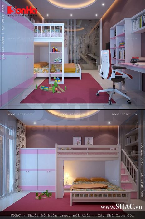 Phòng ngủ cho con gái
