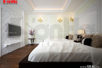Phòng ngủ đôi rộng cho khách sạn
