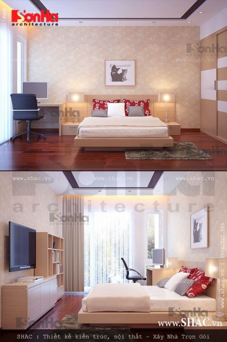 Thiết kế phòng ngủ hiện đại