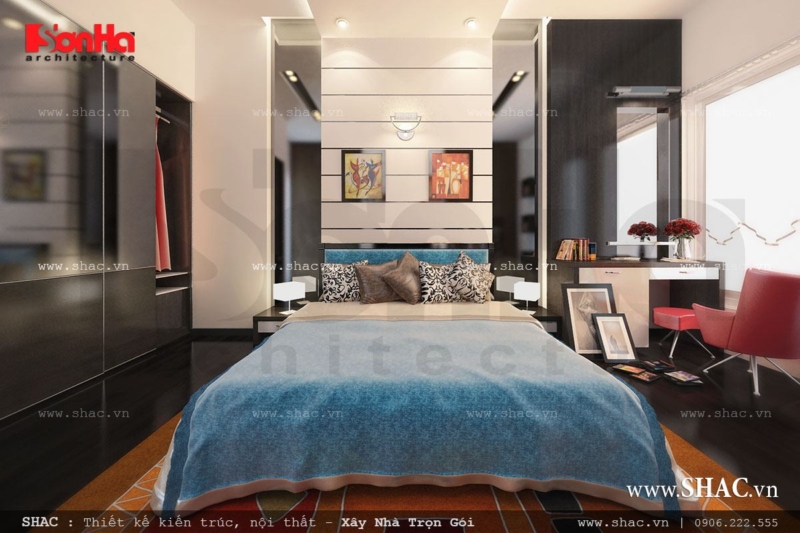 Thiết kế phòng ngủ hiện đại