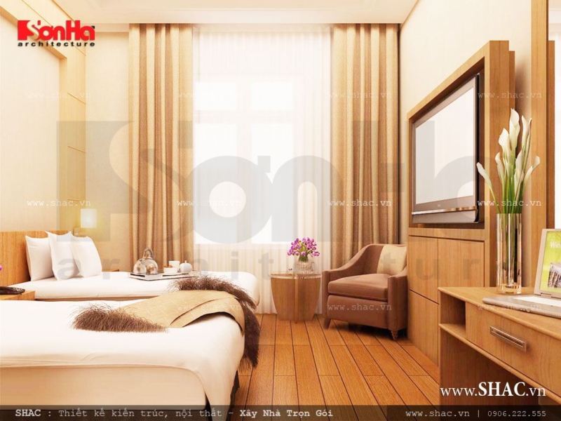Phòng ngủ khách sạn 7 tầng