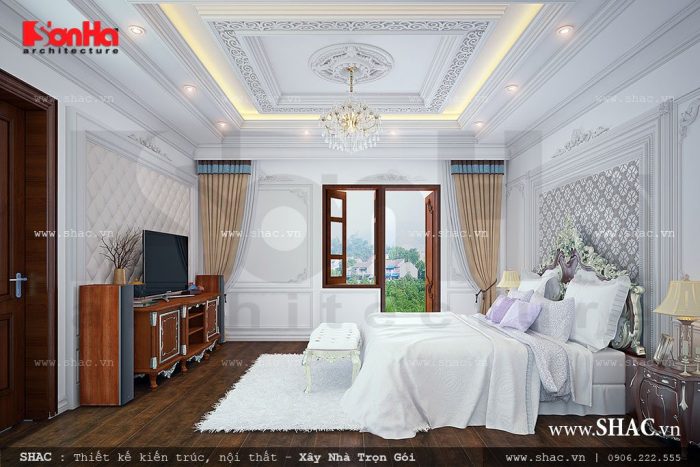 Phòng ngủ phong cách Pháp