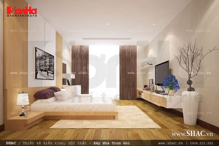 Mẫu phòng ngủ thoáng