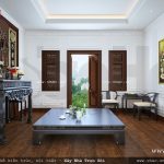 Thiết kế phòng thờ truyền thống