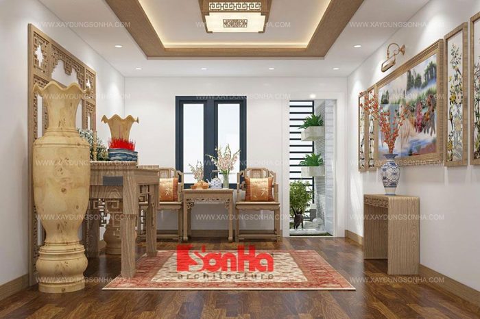 Thiết kế phòng thờ