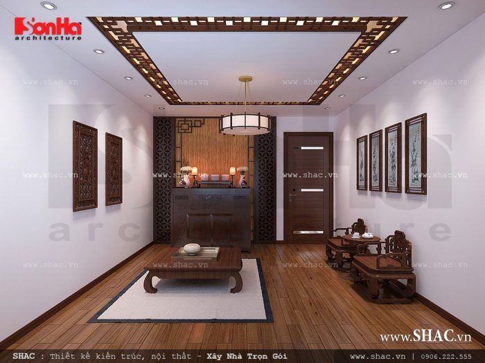 Thiết kế phòng thờ