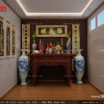 Thiết kế phòng thờ nhỏ
