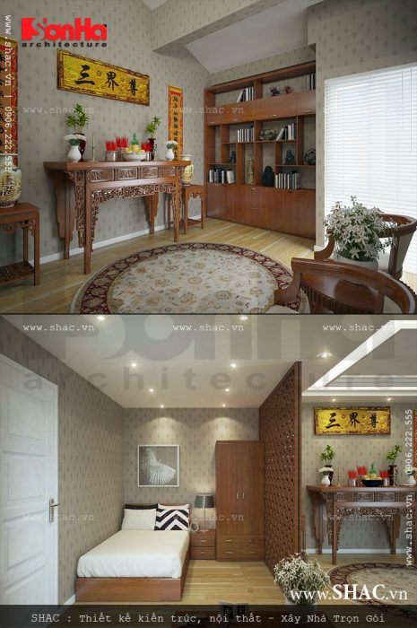 Thiết ké phòng thờ