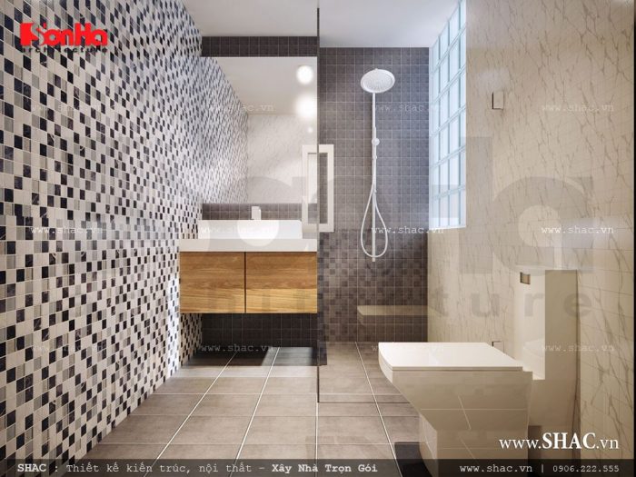 Xây nhà ống 3 tầng phong cách hiện đại - NOD 0082 1