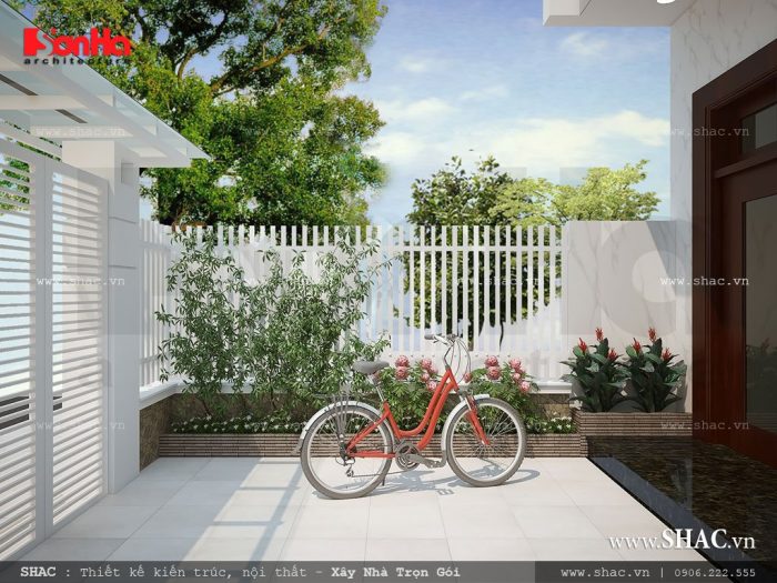 Thiết kế sân cổng