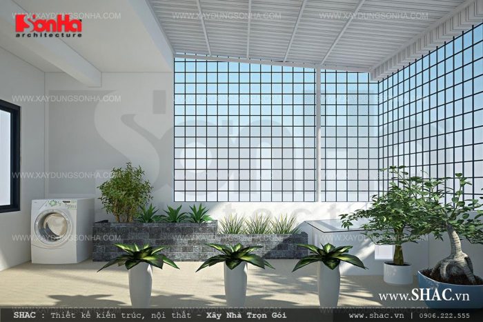 Thiết kế sân phơi