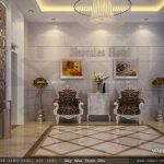 Sảnh thang máy của khách sạn