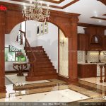 Thiết kế sảnh thang biệt thự