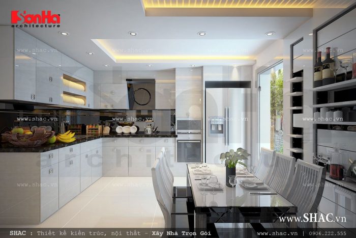 Bếp ăn hiện đại