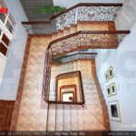 Thiết kế cầu thang xoắn ốc