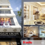 Thiết kế nhà ống 7 tầng kết hợp kinh doanh