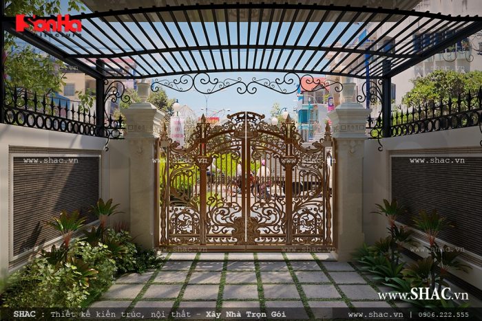 Thiết kế nhà ống Pháp