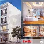 Thiết kế nhà ống hiện đại 4 tầng