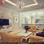 Phòng khách tầng lửng