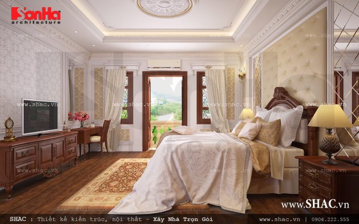 Phòng ngủ đẳng cấp và sang trọng