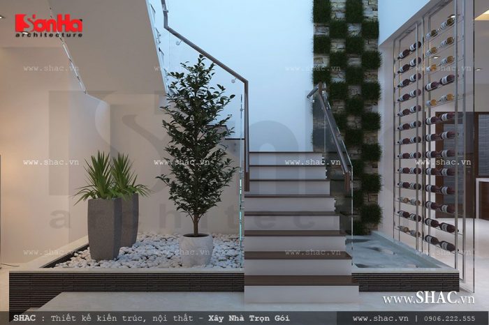 Tiểu cảnh cầu thang