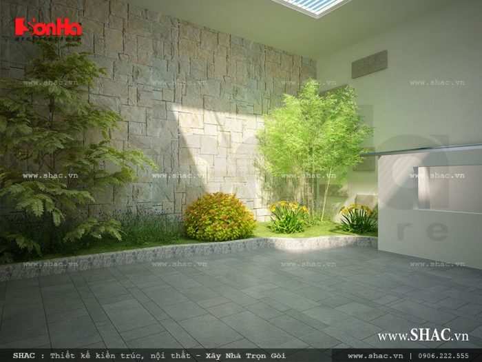 Thiết kế tiểu cảnh sân thượng