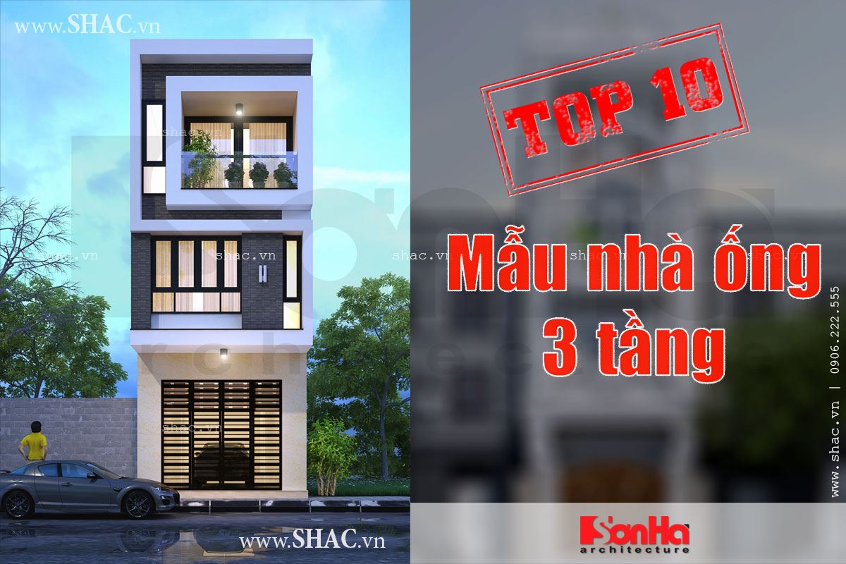 Thiết kế nhà 5x13m Quảng Ninh ngôi nhà 3 tầng phong cách hiện đại