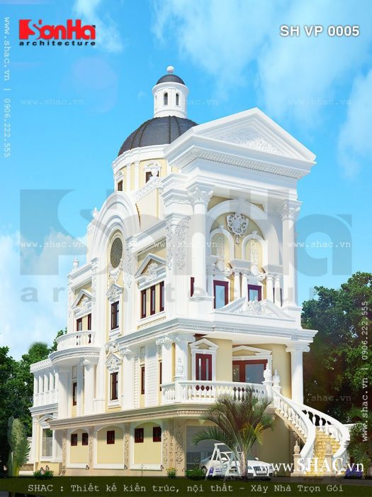 Biệt thự kết hợp công ty