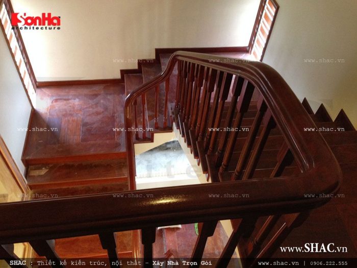 Cầu thang gỗ đẹp