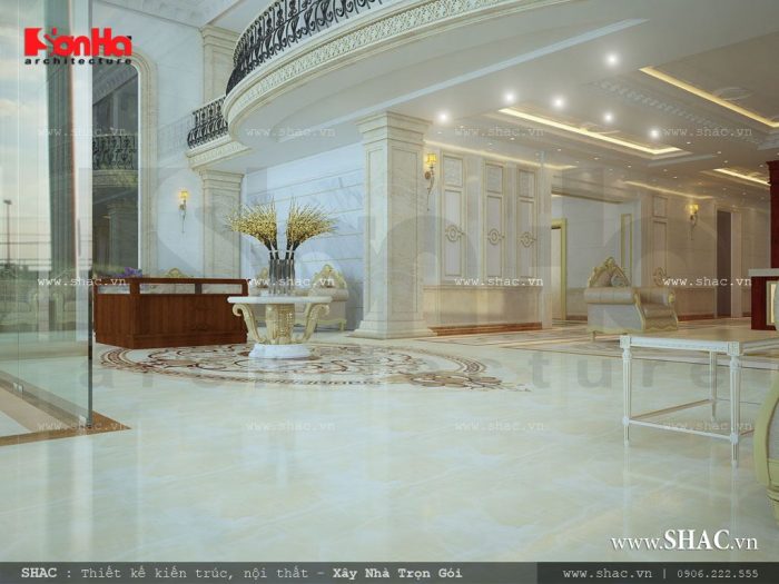 Đại sảnh lễ tân khách sạn