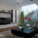 Phòng khách tươi sáng